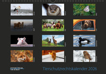 Laden Sie das Bild in den Galerie-Viewer, Kalender 2026 mit 12 tierschutzrechtlichen Fragen und Antworten