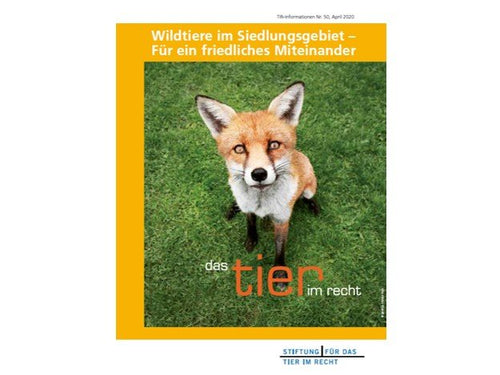 Wildtiere im Siedlungsgebiet (TIR-Flyer Nr. 50)